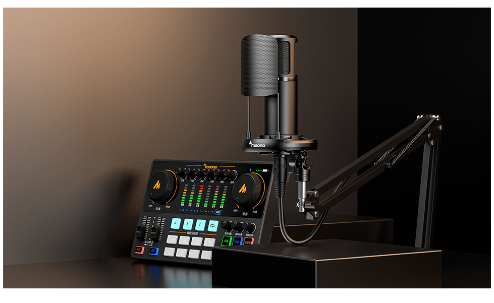 全新发布优质国货智能直播声卡闪克e2登场