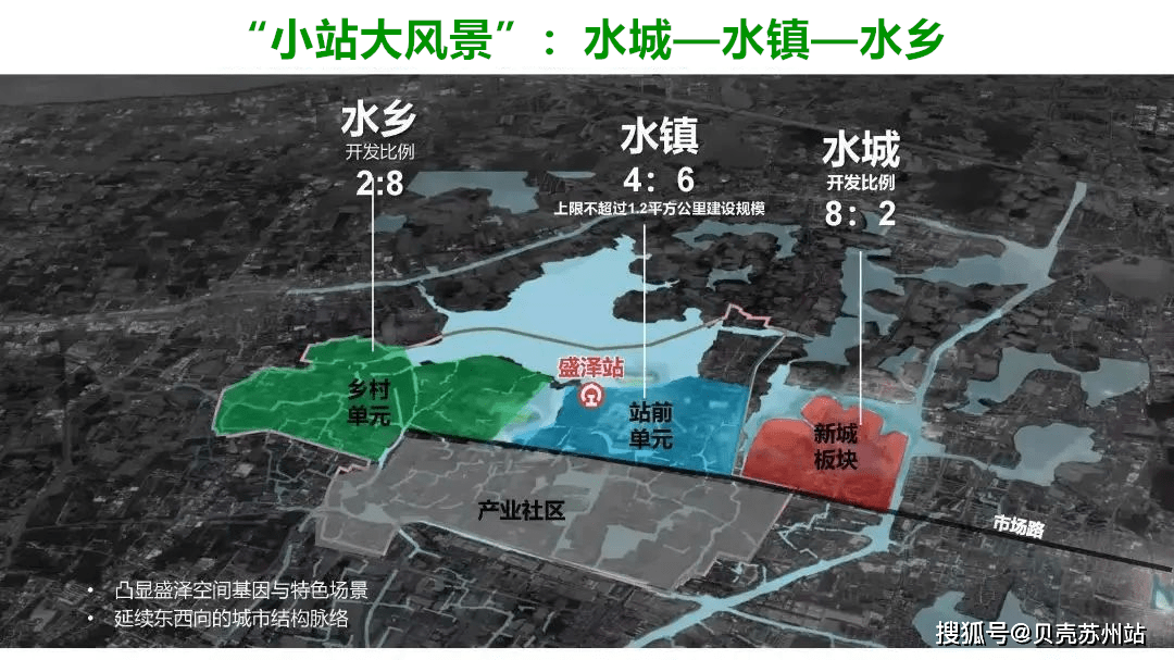 贝壳苏州盛泽高铁枢纽片区未来这么建
