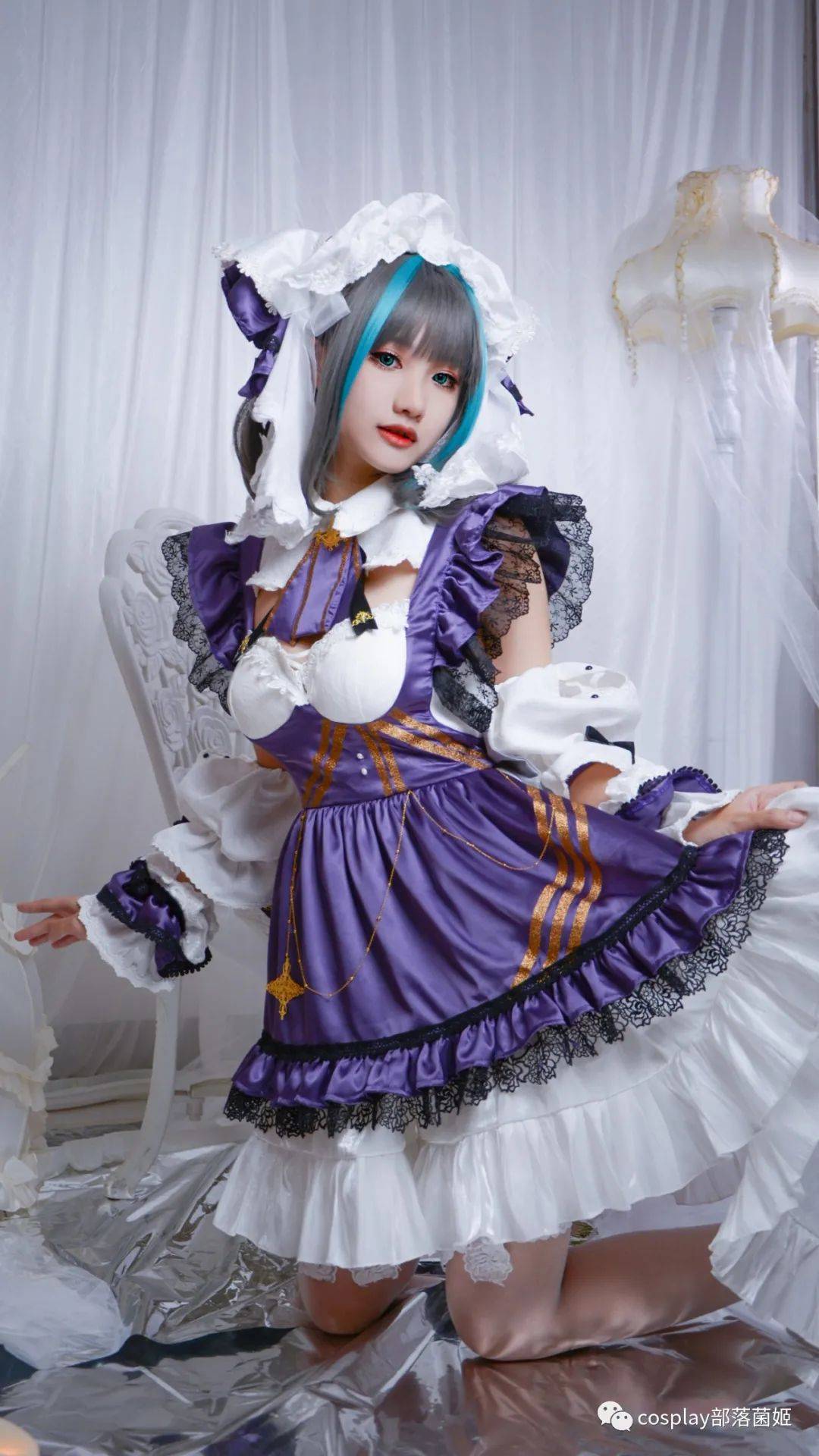 cos碧蓝航线柴郡cos正片梅花不许叫人家猫猫