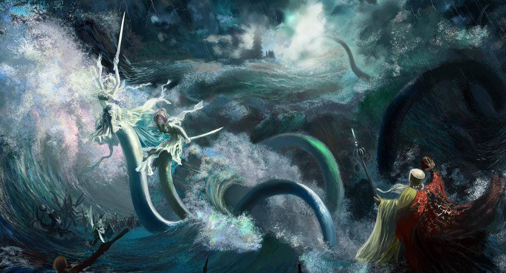 别看龙王实力一般,但怎么说也是隶属于九天应元府雷尊麾下,负责兴云布