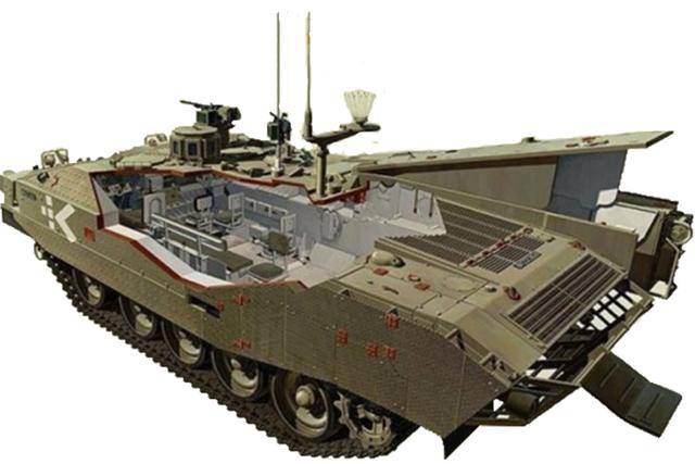 用坦克底盘改造人员输送车成瘾细数以色列的奇葩步战车