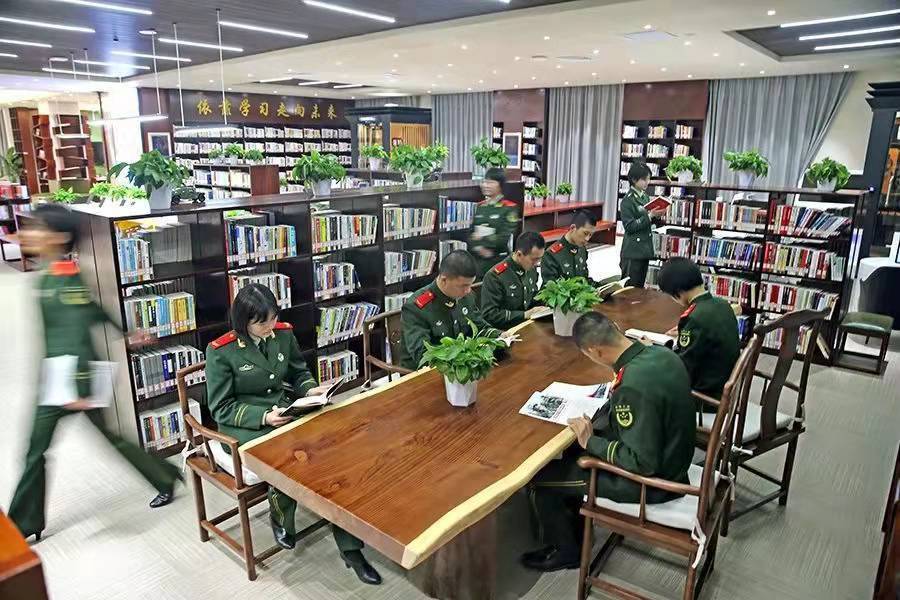 塞上军营书香浓武警宁夏总队依托优谷朗读让阅读成为习惯