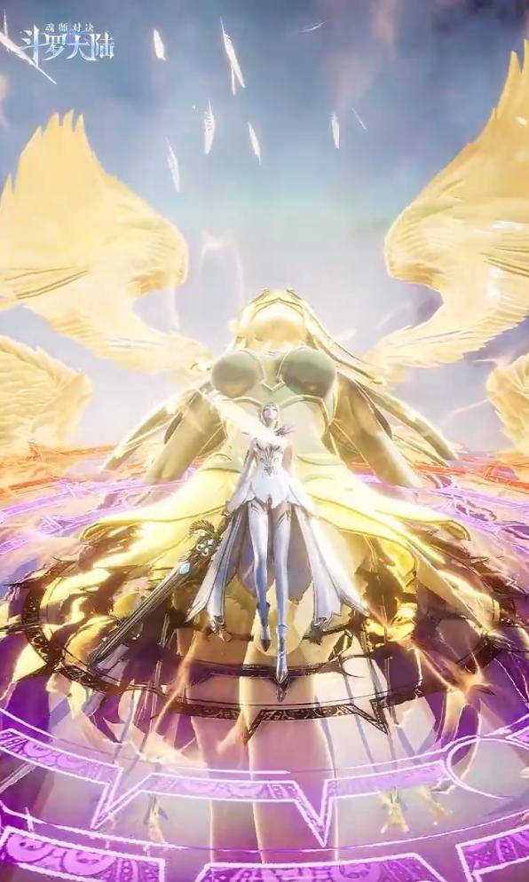 不知大家注意到了吗?千仞雪释放武魂的时候更换成了白色的服装.