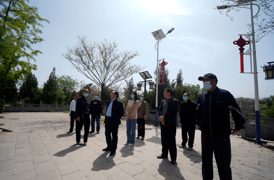 河南省孝文化促进会走进巩义市米河镇高庙村魏寨村