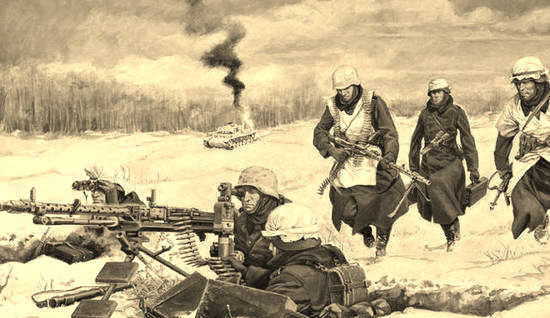 但德军却在战略上彻底失败了,巴巴罗萨计划被彻底扰乱,德军耽误了最佳