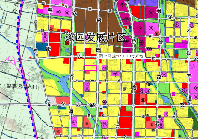 商丘市梁园区近期拟公开出让3宗优质住宅用地_地块_宗地_规划