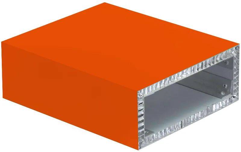 快装快讯装配式材料红珊兰牌铝蜂窝板