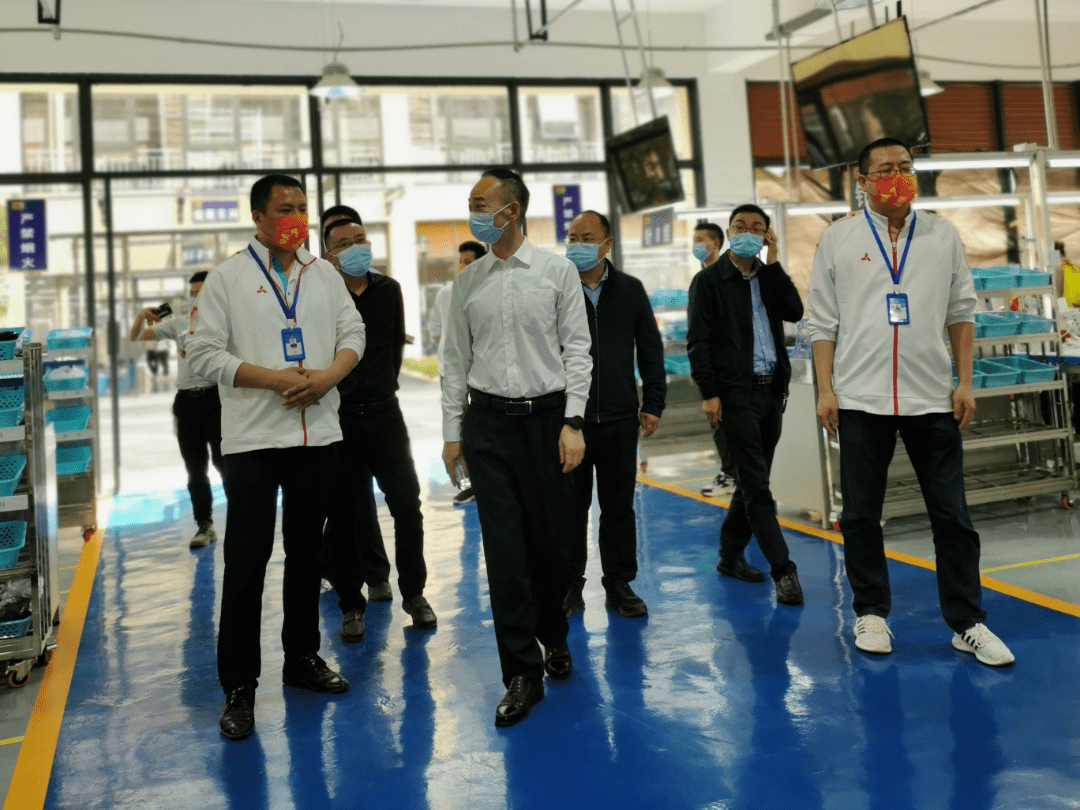 绵阳市人民政府副市长周述带队莅临四川安吉纳体育_三台县_一行_给予