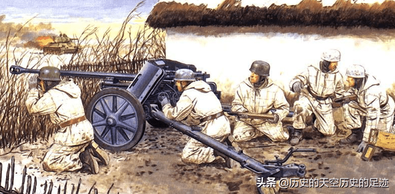 在北非战场,隆美尔在防御战中运用的最经典战术打法是,以一个装甲连去