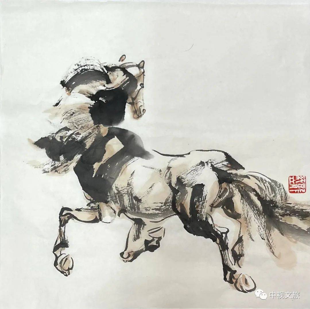 龙纯立神游于艺道心求得