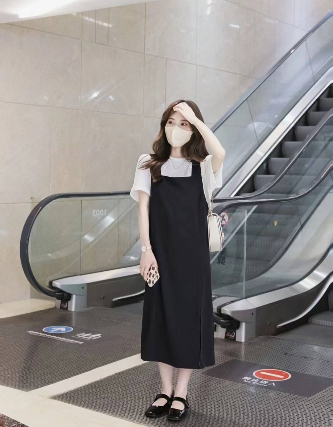 身高152的女生穿什么衣服好看_look_衬衫_白色