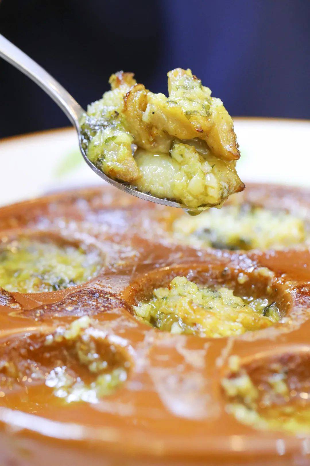 意式,法式大餐中最有分量的存在,蒜香蜗牛,在萨莉亚才18元!