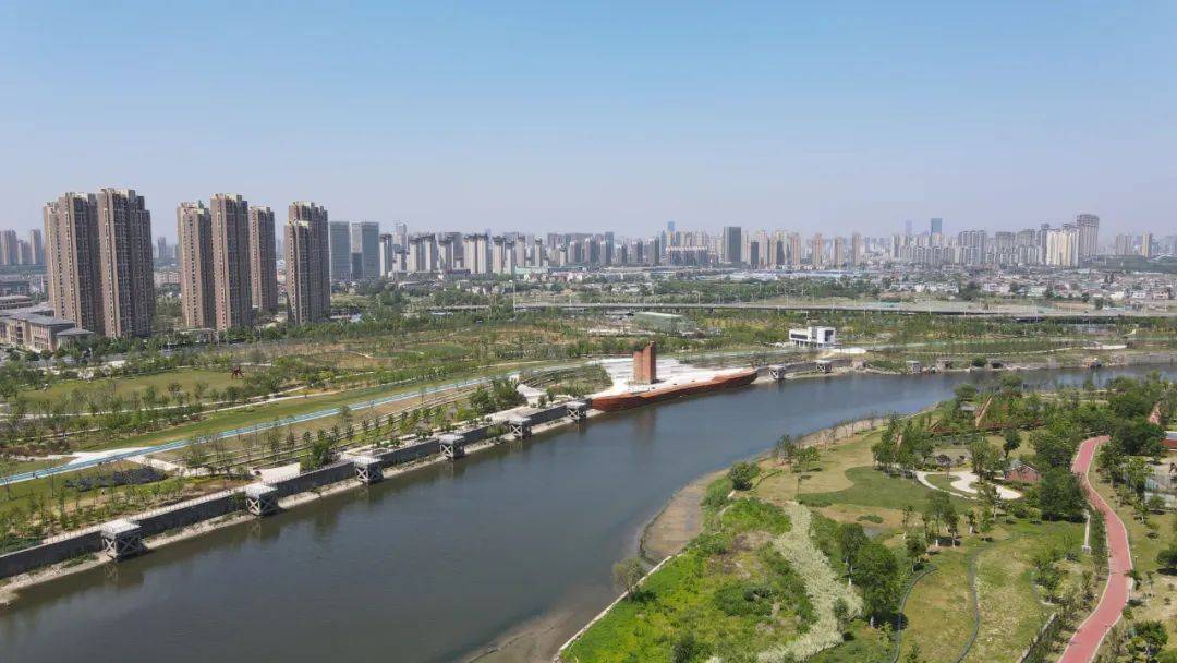 合肥南淝河畔美景即将上线迎客