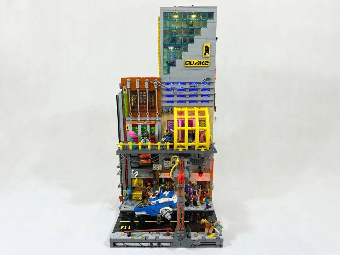 赛博朋克乐高城市乐高优秀moc作品日赏vol107