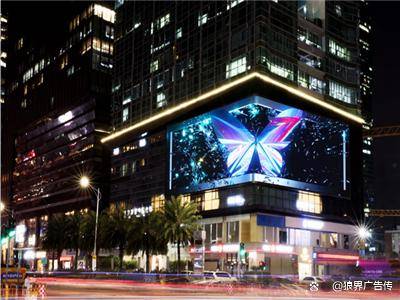 户外led大屏广告投放价值在哪