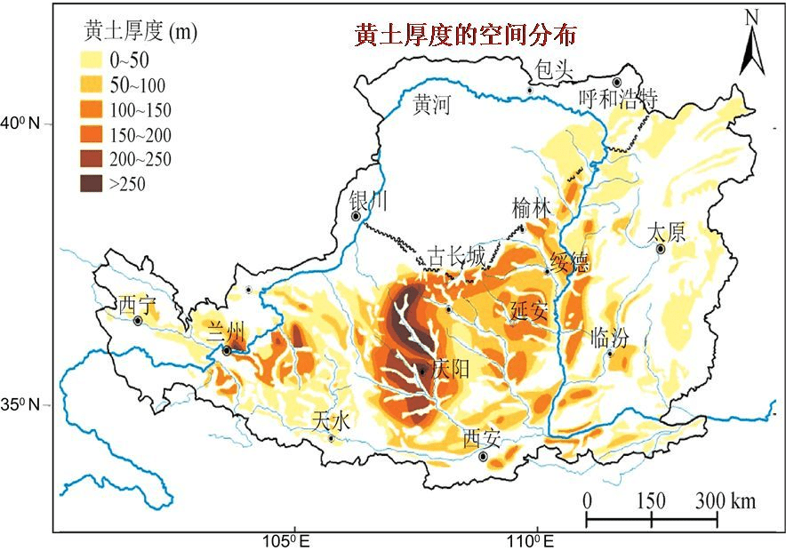 黄土高原气候类型图图片