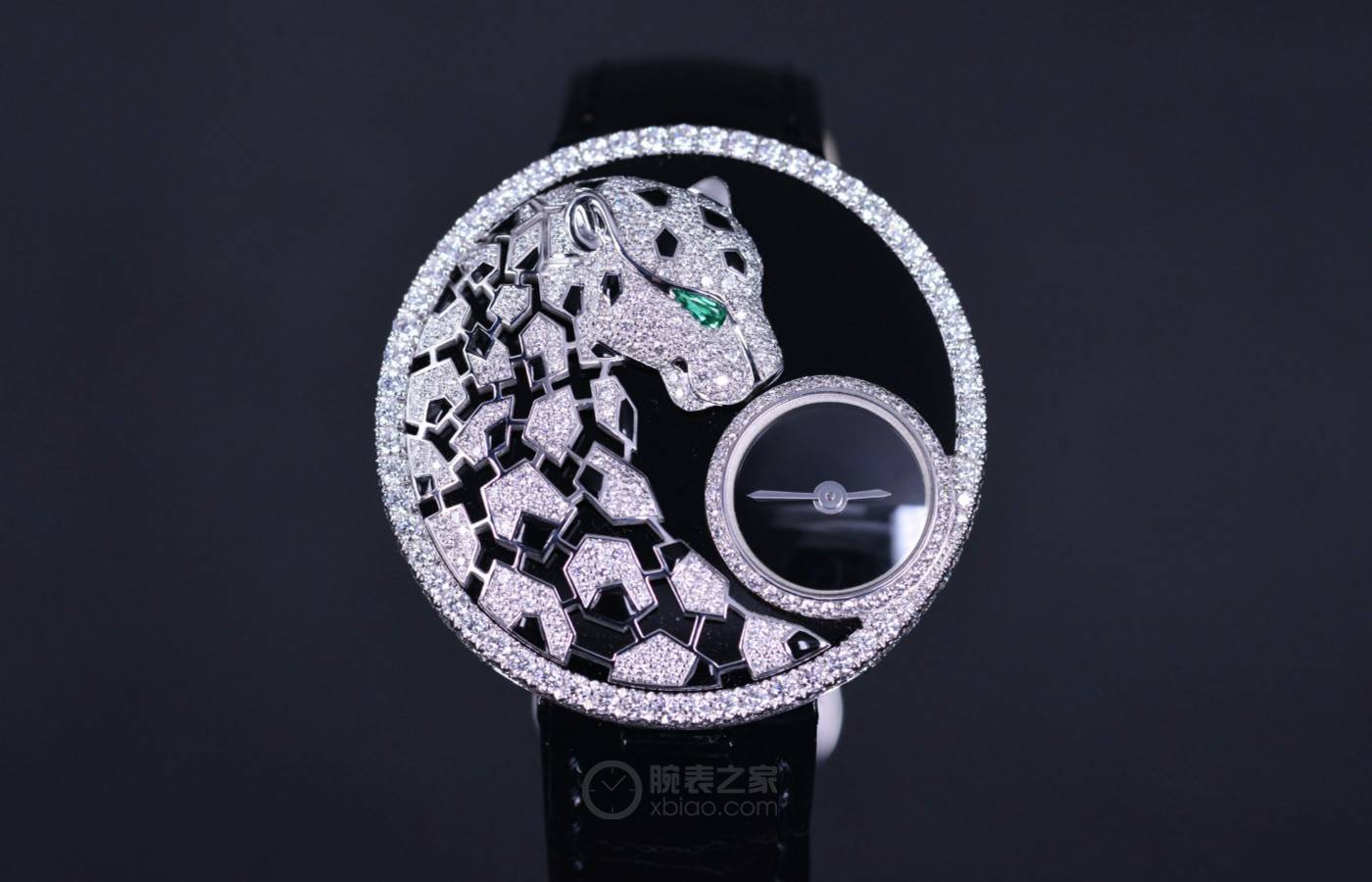 神秘且性感 品鉴卡地亚猎豹造型钻石腕表_表盘_材质_工艺