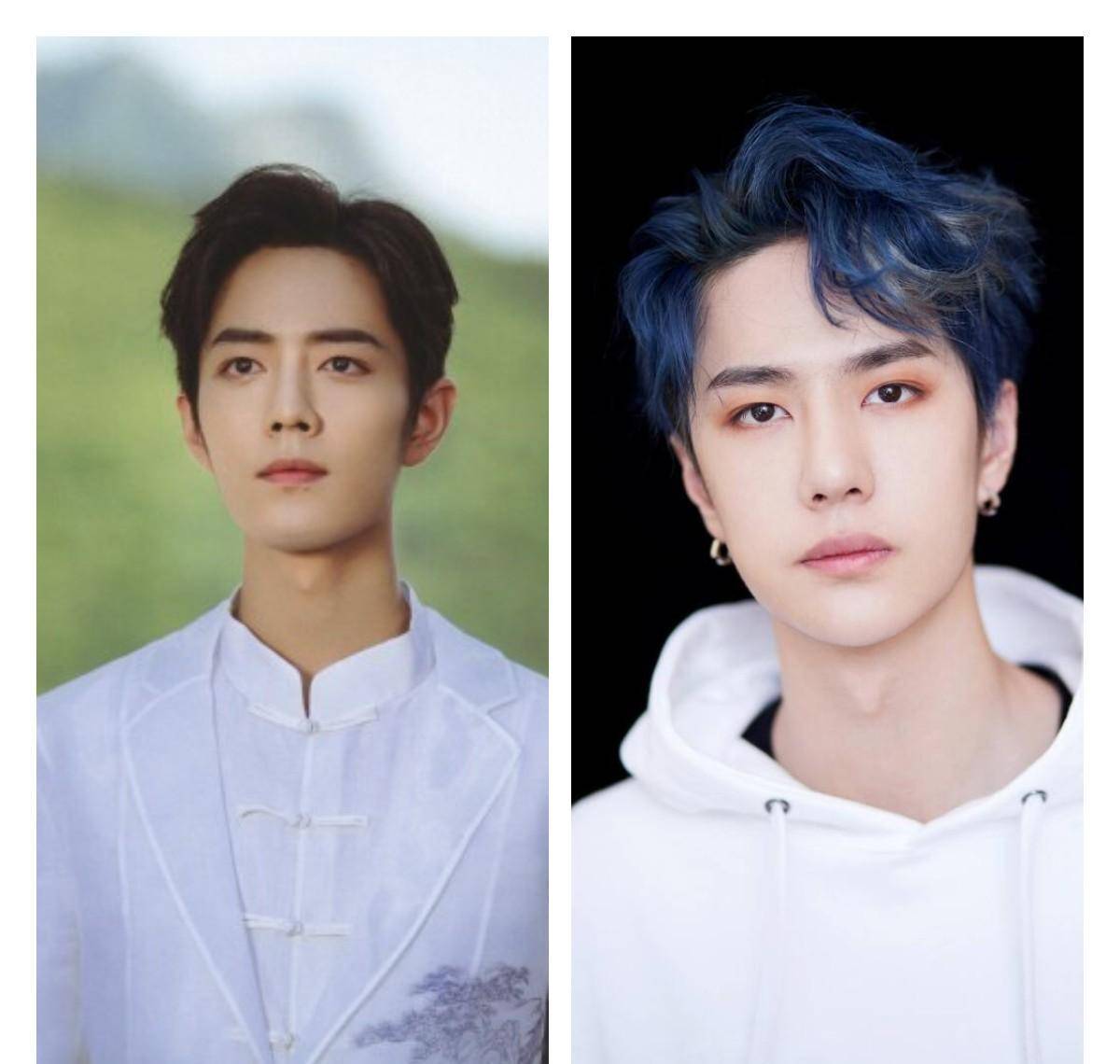 原创黄子韬模仿王一博给肖战打招呼salute他严肃超man他可爱阳光