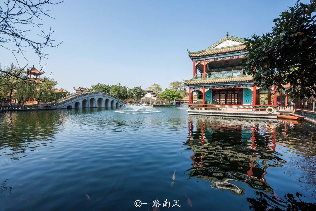 广州这座园林精美但低调，颜值媲美北京皇家园林，游客却暂时不多