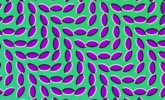 以下4张静止的图片,你看那张会动?能现实出你最近压力有多大!