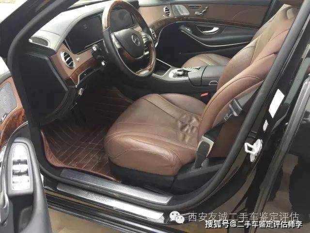 奔驰S400L二手车况检测评估（图文详解）