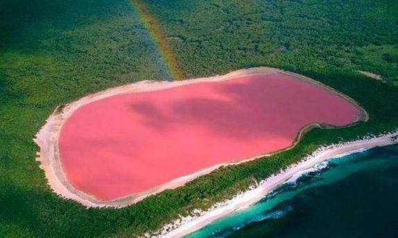世界上最诡异的湖泊：湖水终年都是粉红色，如今仍是未解之谜