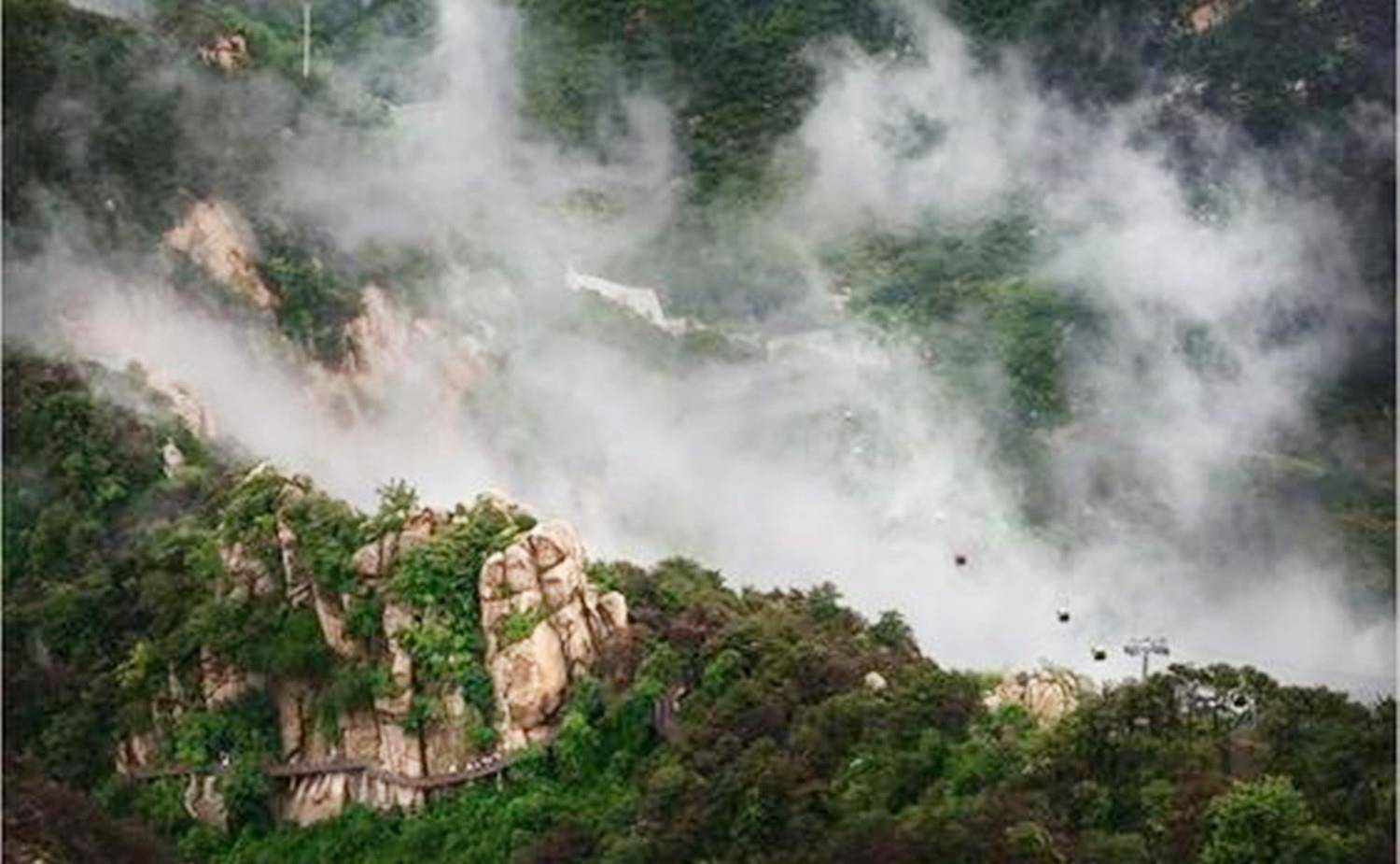 山东有一座原生态的山峰，是蒙山第二高峰，经常有登山爱好者挑战