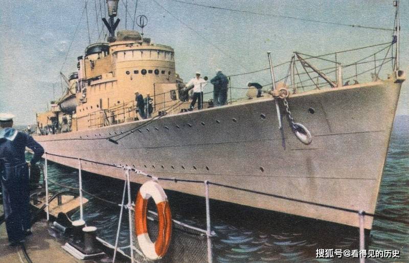 原创二战时期瑞典明信片时刻警惕的瑞典海军提防德国法西斯