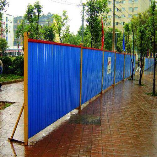 5月14日南充建筑施工围挡围栏设计制作广告工程安装施工价格