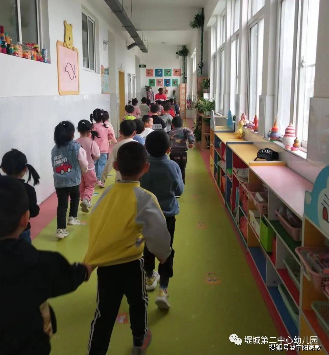 校園安全防汛不鬆懈安全在心間堽城鎮第二中心幼兒園防汛演練紀實