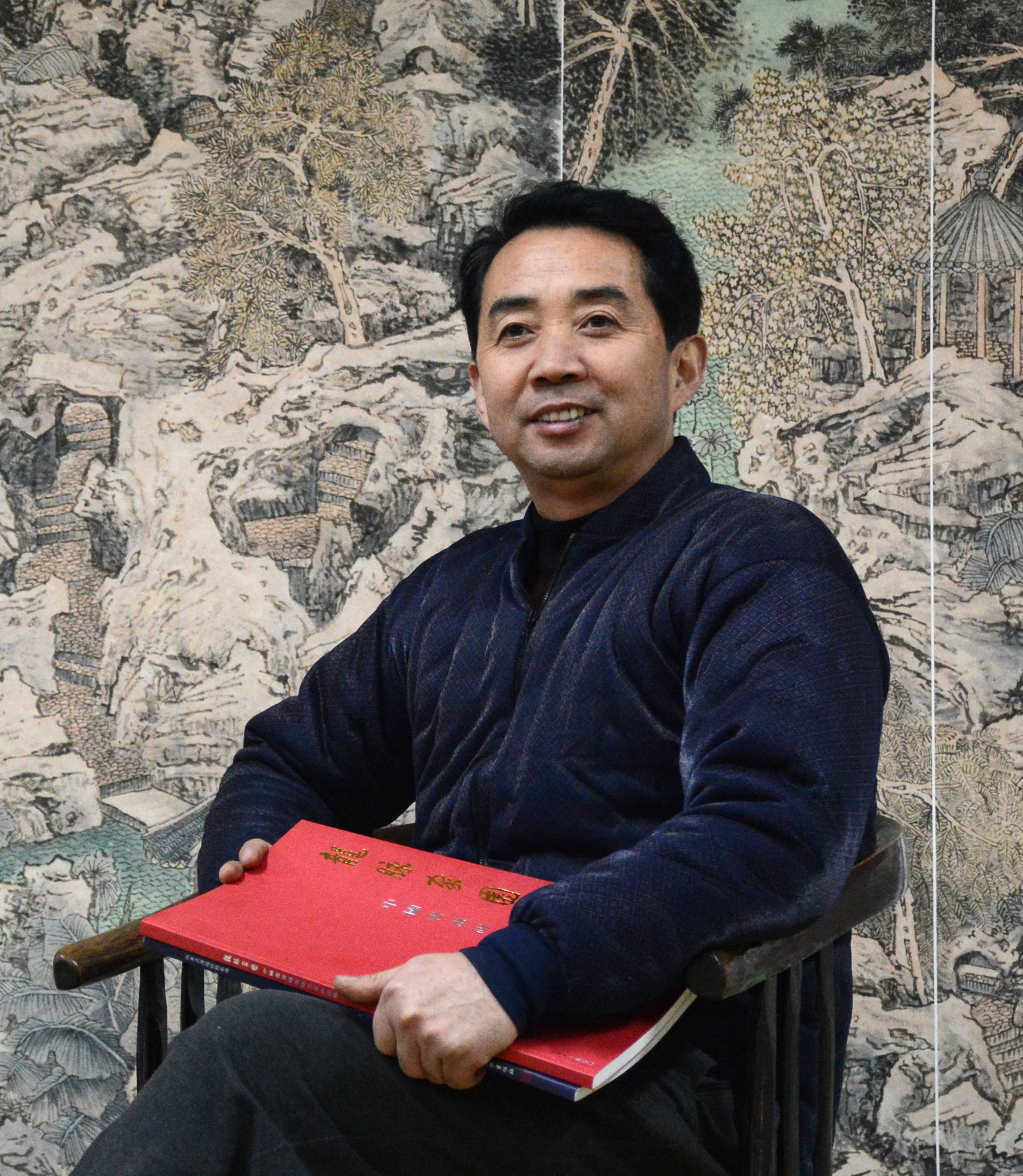 赵洪霞纵横山水云雾间