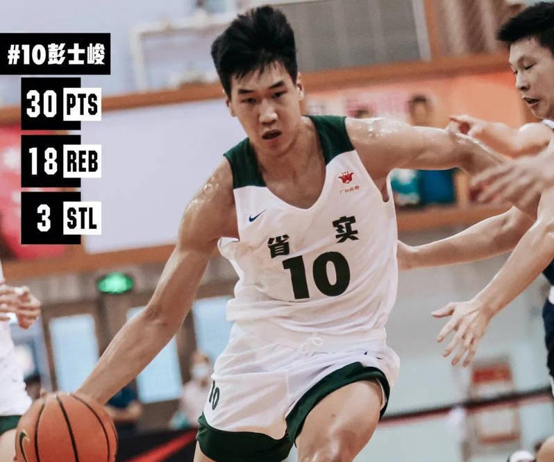 广东宏远17岁小将让人期待,明年或征战cba_彭士峻_广东队_青年队