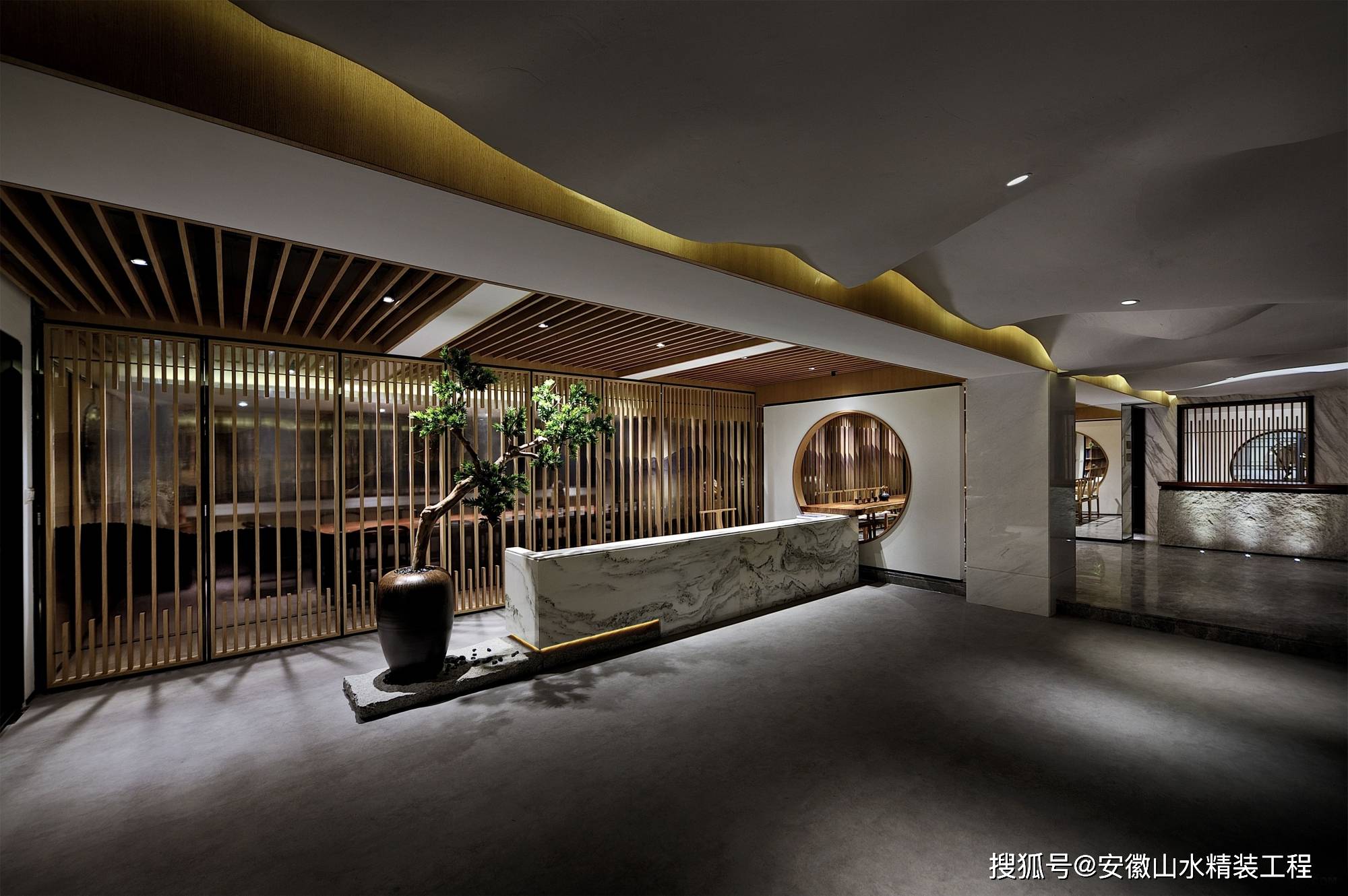 禅意中式办公空间设计推荐