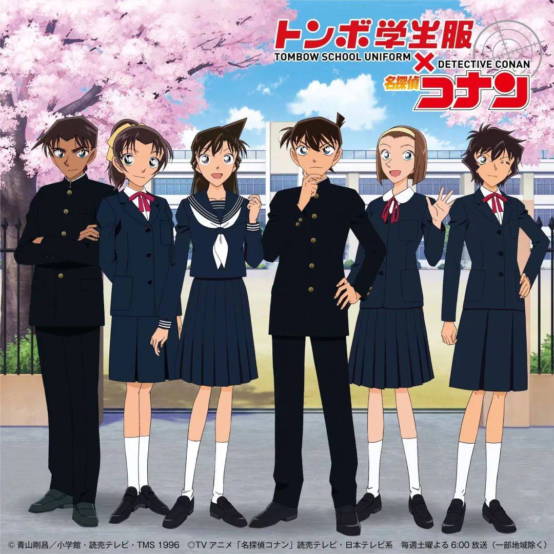 海外消息名侦探柯南学生服宣传图公开