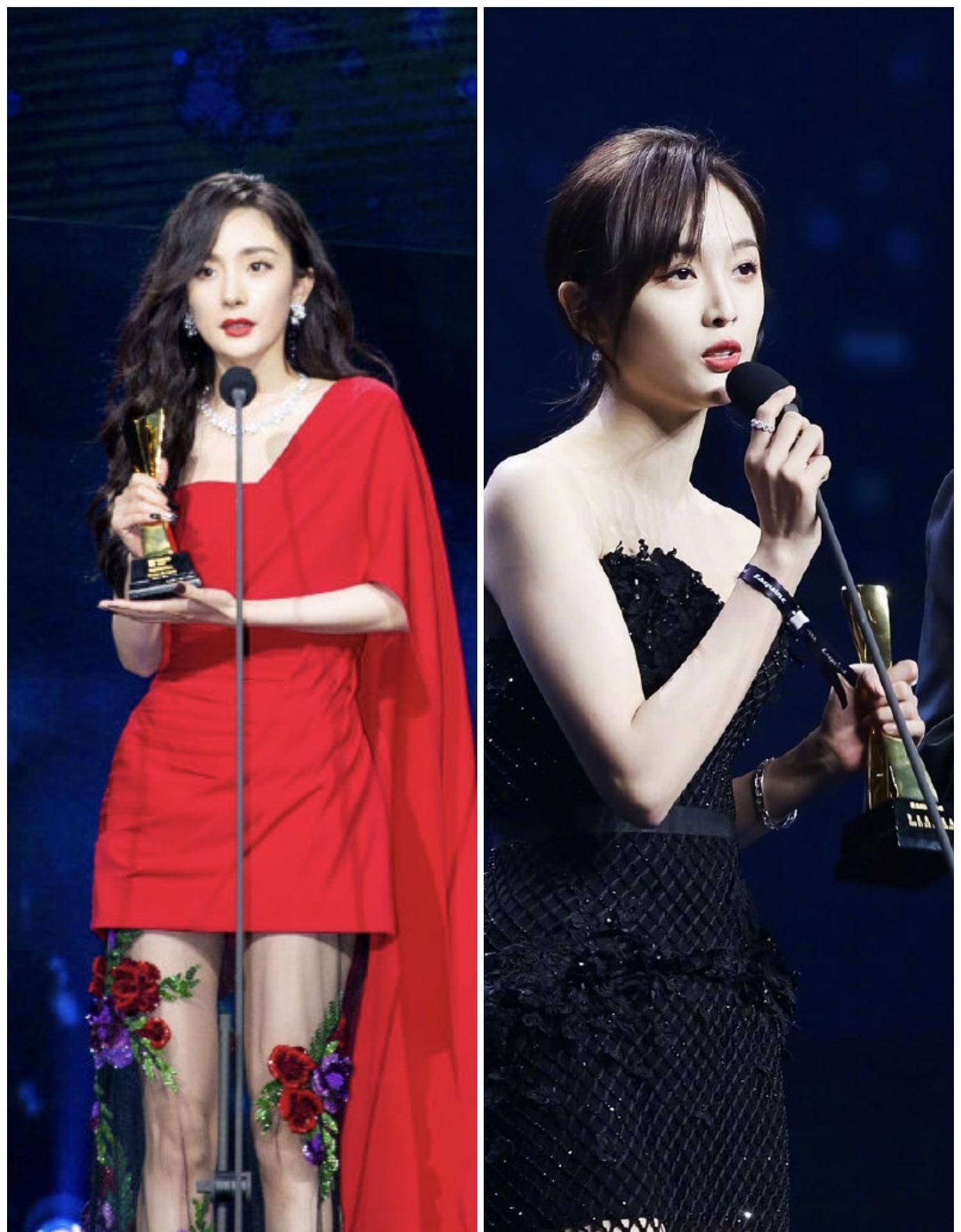 年度红毯争艳大战,杨幂蝴蝶结吴宣仪薄纱成花魁,但唯独输给了他_盛典