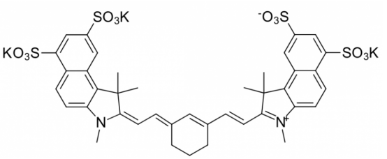 磺酸基cy7.5-二甲基,sulfo-cyanine7.5 dimethyl_acid_相关_结构式
