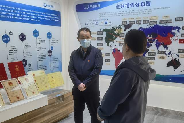 湘西高新区:胡丕宇走访园区企业_发展_安捷朗_经局