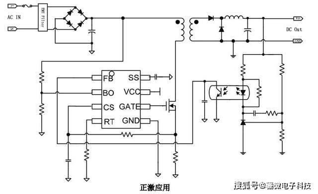 ncp1252a代替料cr1252a正激式开关电源控制芯片