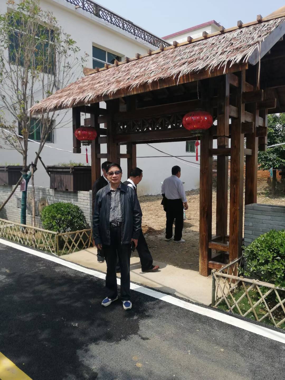 美丽乡村文渠镇李洼文听蝉