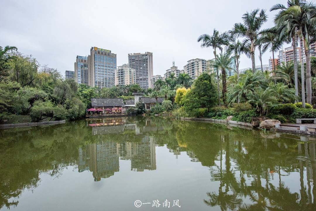 广州核心区免费公园，旁边就是天河CBD，名气却一直不是很大