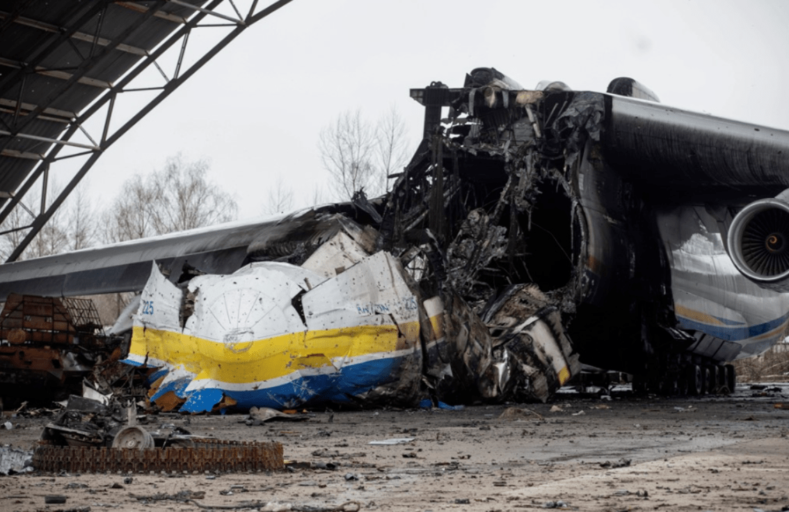 安225运输机坠毁事件图片