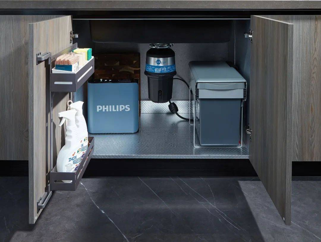 合理规划水槽柜让收纳空间多1㎡