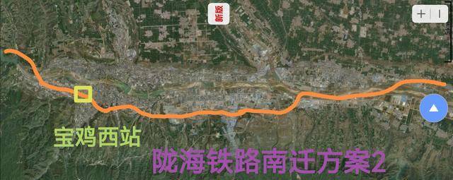 原创宝鸡陇海铁路城区段南迁及现有铁路改造成轨道交通方案可行性探究