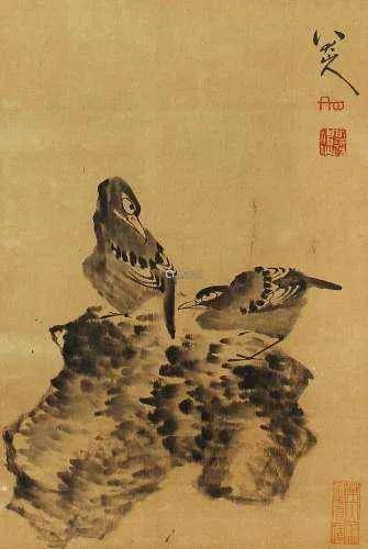 八大山人画鸟是大师中的大师