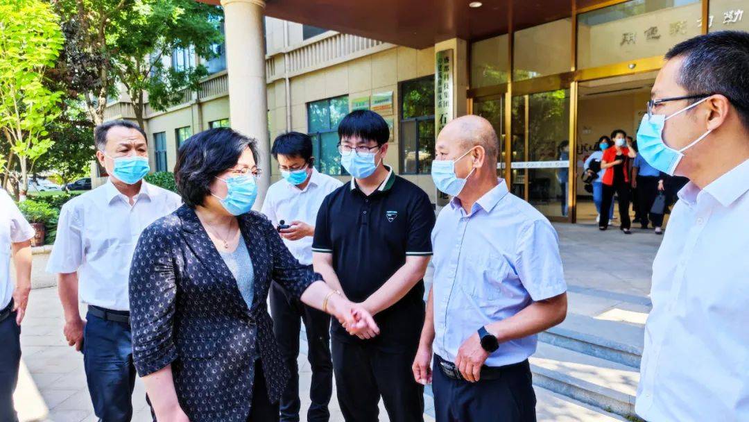 石家庄统战部部长,宣传部部长郭建亭一行莅临中冀广骏走访调研