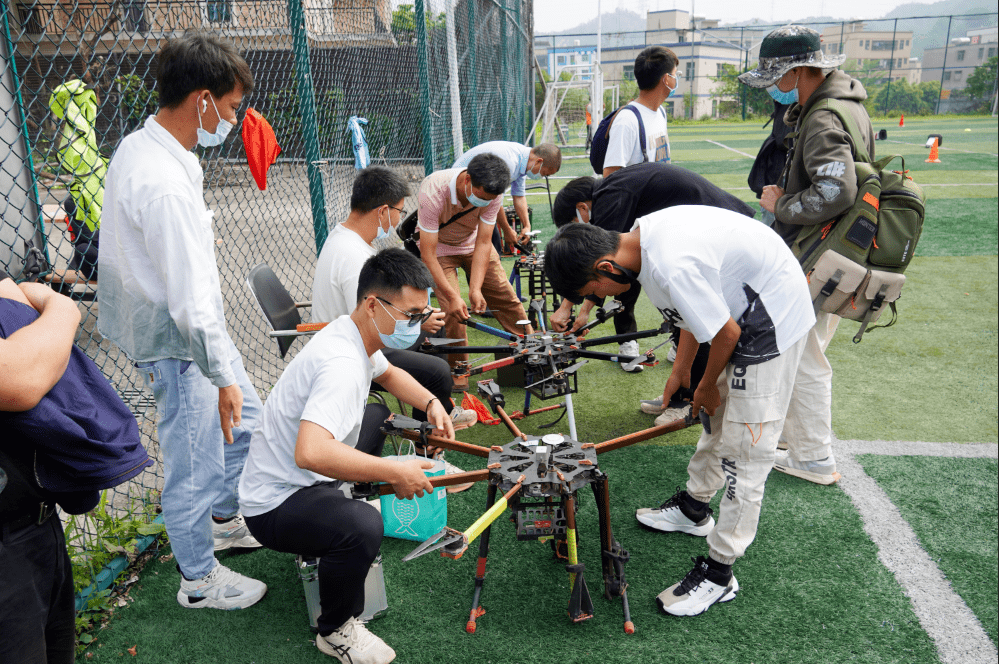 考試現場丨翼飛鴻天無人機第56期無人機駕駛執照考試圓滿結束