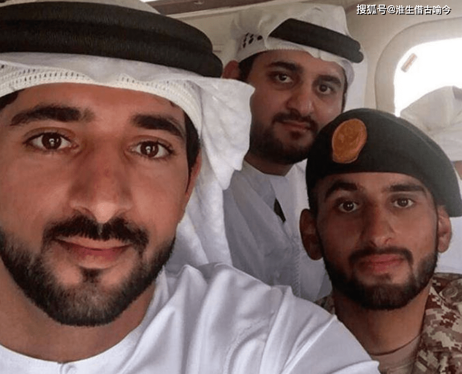 迪拜最帅王子哈曼丹:家族资产800亿,父爱如山一手一个抱龙凤胎