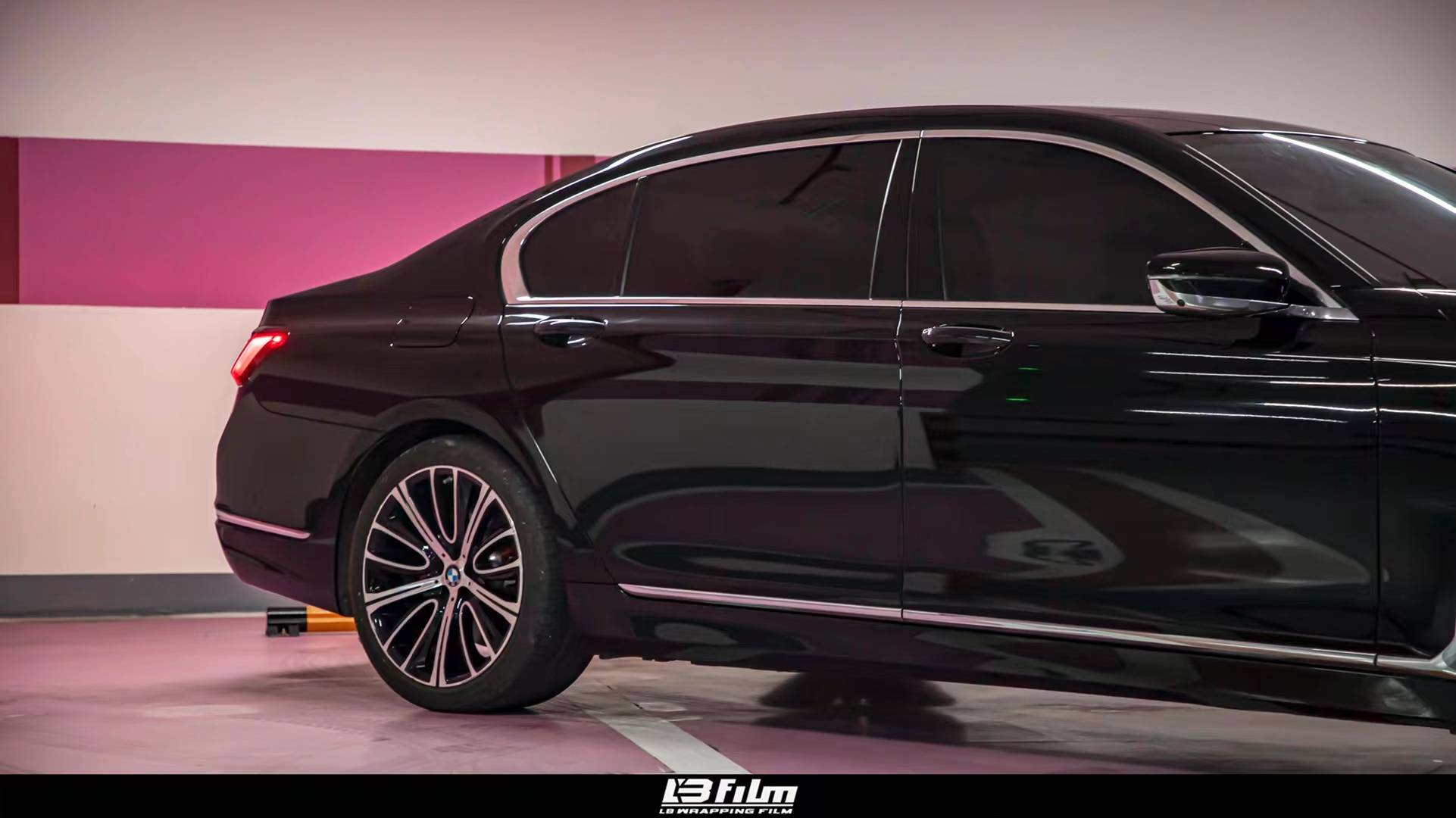 宝马740li - lbfilm改色膜pet修复钢琴黑_搜狐汽车_搜狐网
