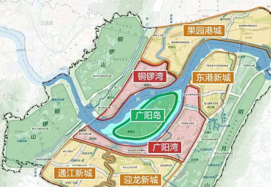 两江四岸是指哪些地方图片