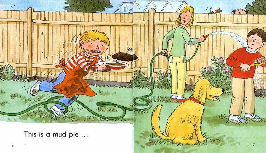 节奏牛津阅读树第一阶段themudpie